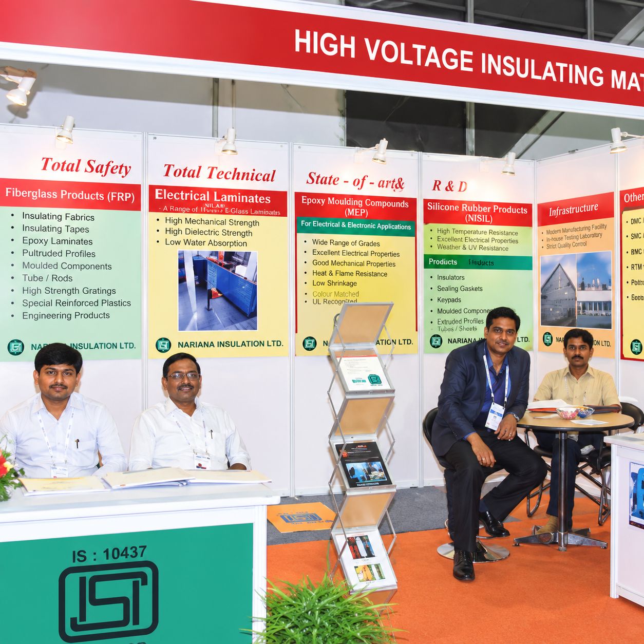 India Electricity 2008 — booth and installation photo