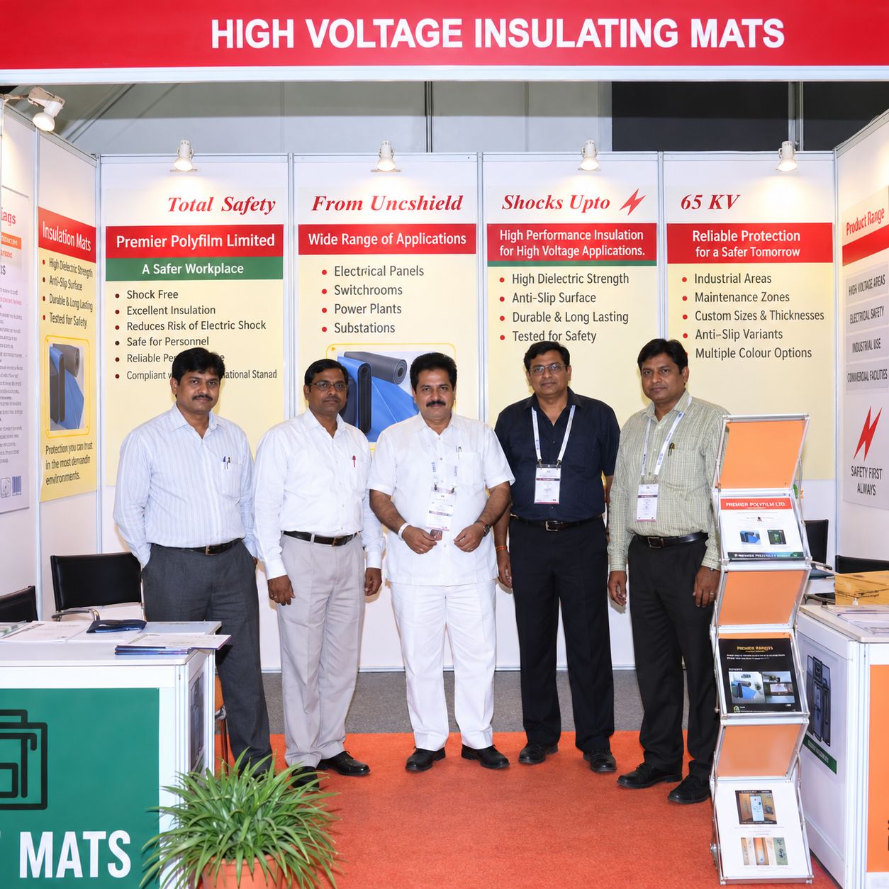 India Electricity 2008 — booth and installation photo