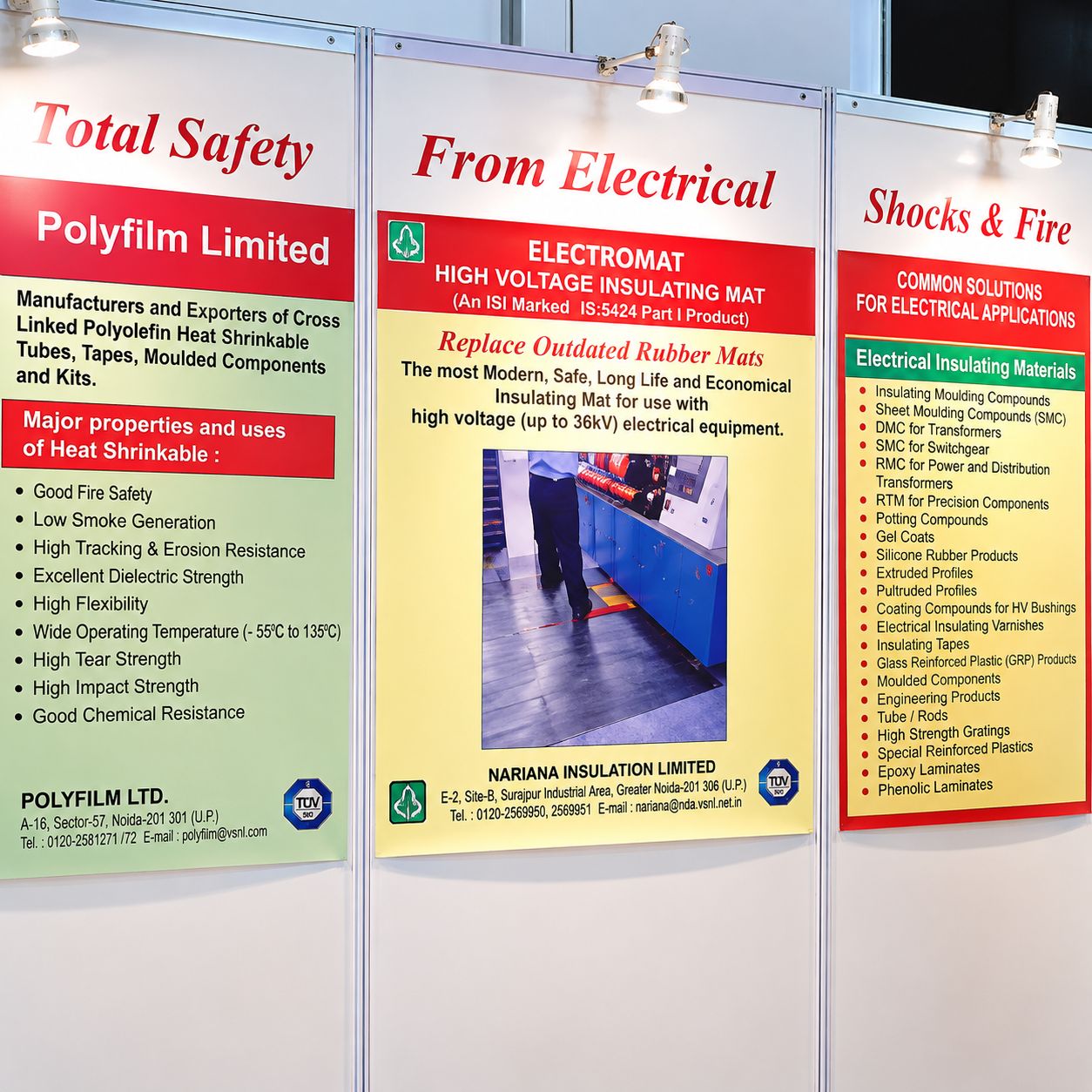 India Electricity 2008 — booth and installation photo