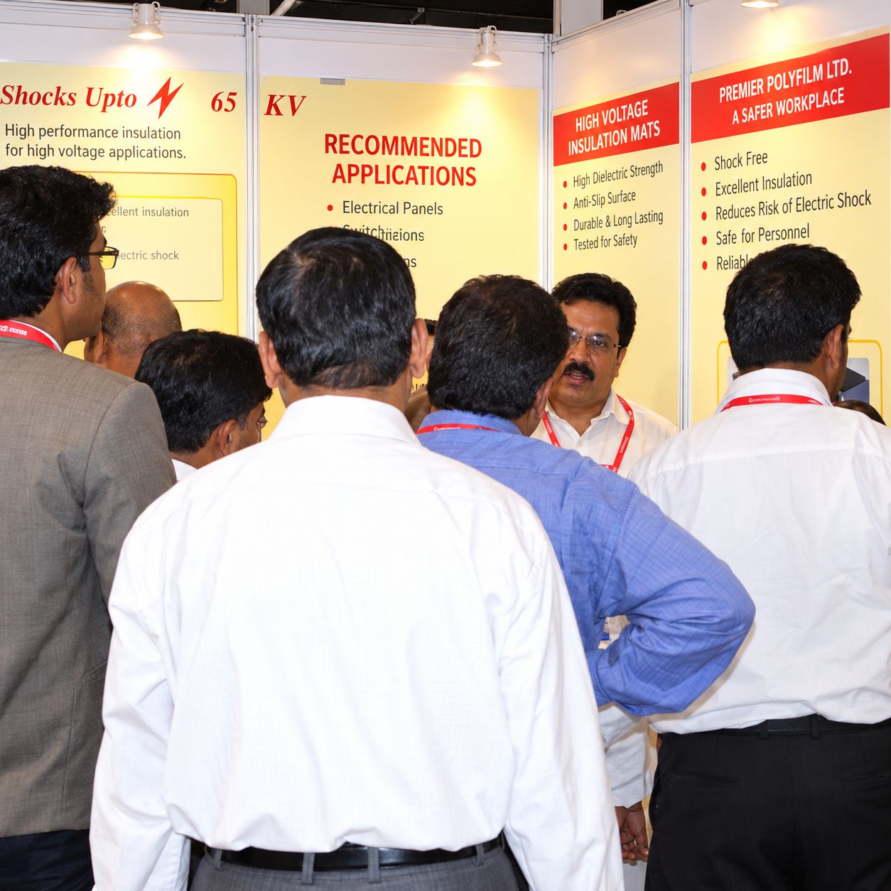 India Electricity 2009 — booth and installation photo