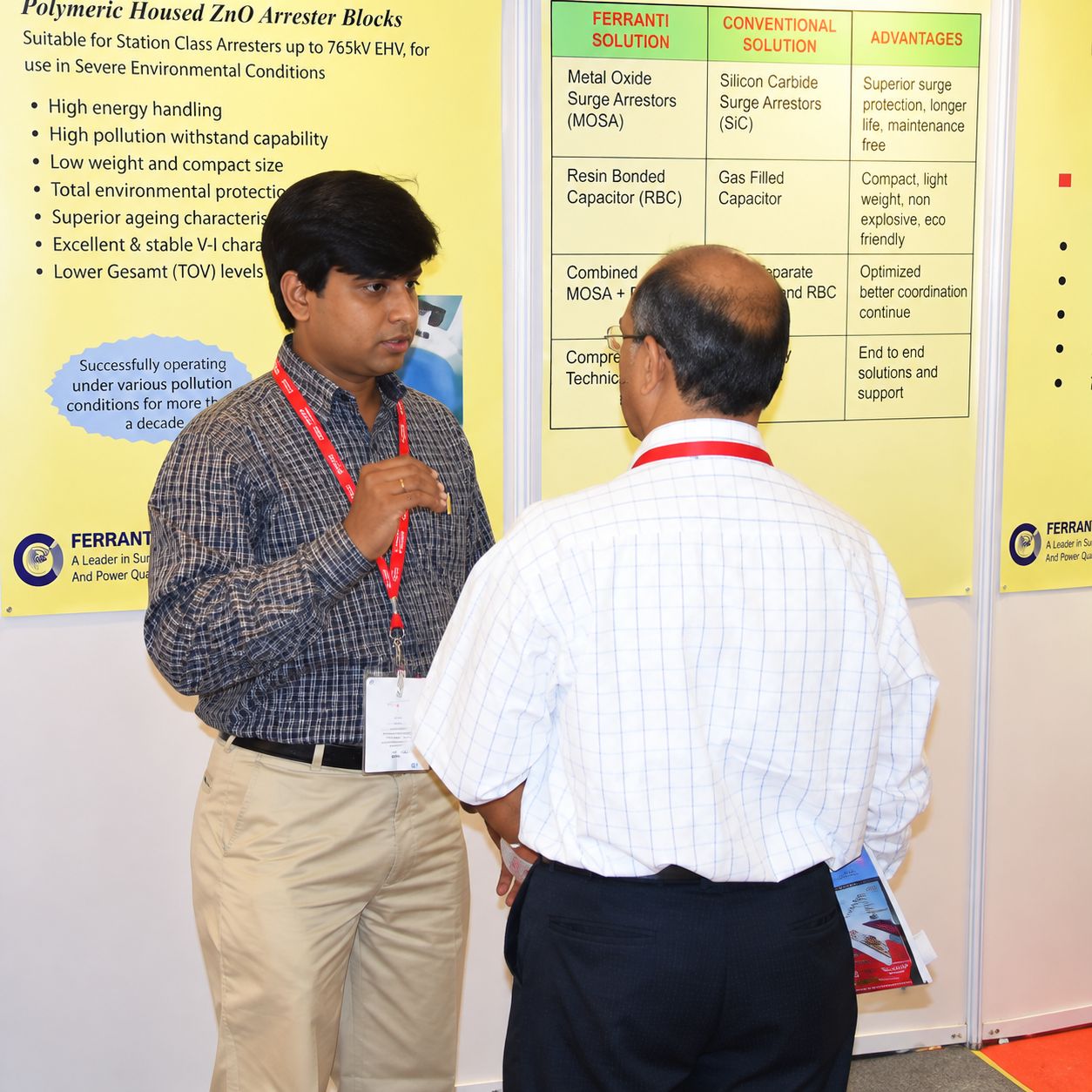 India Electricity 2009 — booth and installation photo